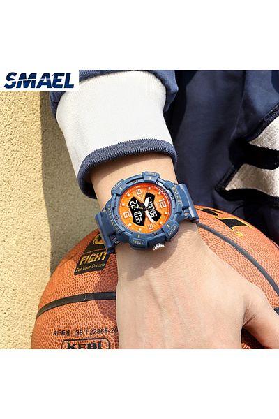 SMAEL 8076 Digital and Analog Men's Wristwatch