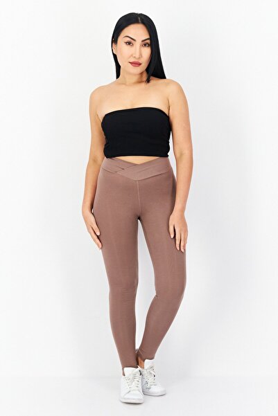 adidas Women Sportswear Fit Training Leggings, Brown
