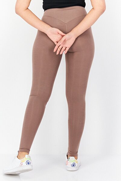 adidas Women Sportswear Fit Training Leggings, Brown