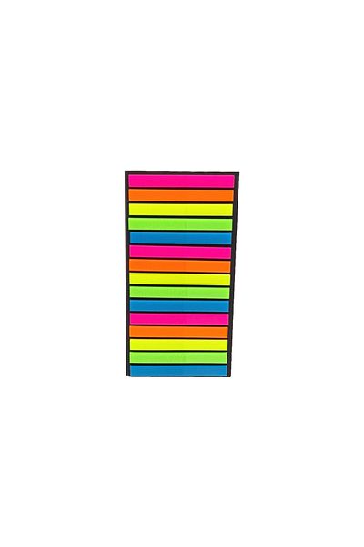 sibga tasarım Thin Strip Color Postit Post-It Post It. Book Mark Bookmark Postit Sticker 300 Sheets
