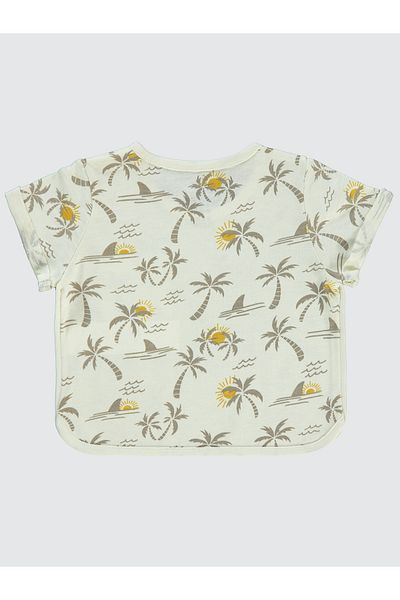 Civil Baby Baby Boy T-Shirt 6-18 Months Ecru