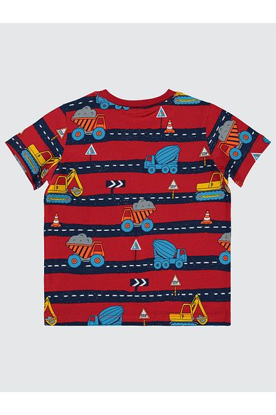 Civil Boys Boy's T-Shirt 2-5 Years Red