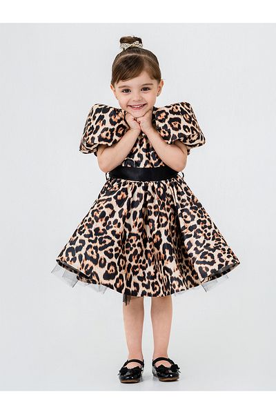 Pierre Cardin Beige 2-6 Years Old Children's Girl Evening Dress