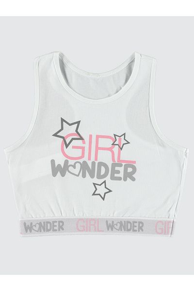 Civil Girls بوستير للفتيات 8-12 سنة باللون الأبيض