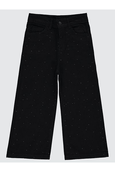 Civil Girls Girl's Trousers 6-9 Years Black