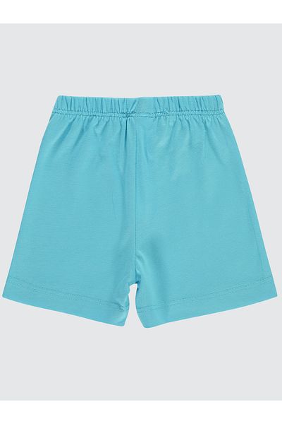 Kujju Turquoise Civil Baby Baby Shorts 3-18 Months