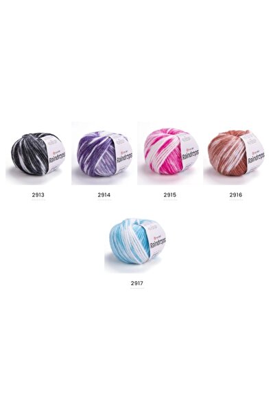 Yarnart RAINDROPS - EBRULI HAND KNITTING STRING EBRULI-2903