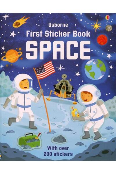 Usborne First Sticker Book: Space Pb