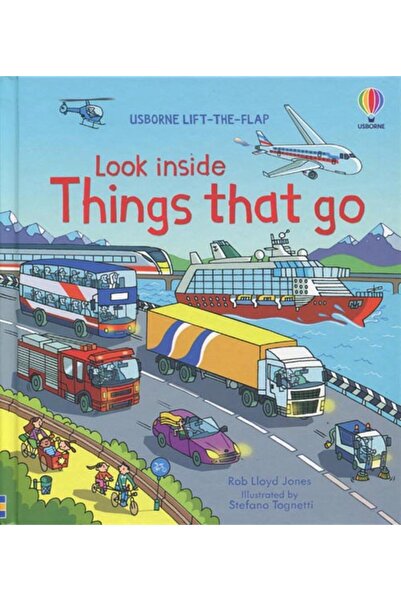 Usborne Look Inside Things That Go Hb