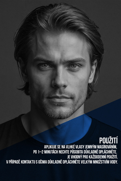 Bioxcin Men Sport šampon proti lupům a vypadávání vlasů 500 ml - proti vypadávání, slupování, prevence 2 kusy