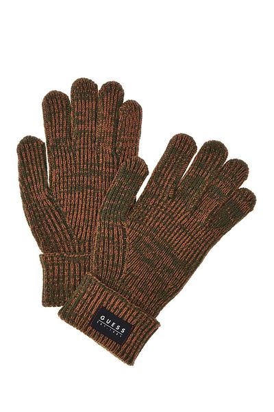 Guess Knit Men's Wool Blend Gloves