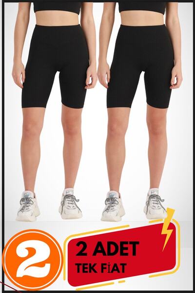 missmaral Černé šortky Lycra Gathering Legíny s vysokým pasem - Dámské Biker 21070