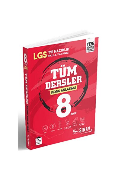 Sınav Yayınları 8. Sınıf Lgs Tüm Dersler Konu Anlatımlı