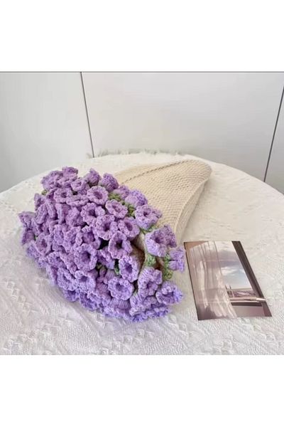 ZAHandmade Hand Knitted Shawl Bouquet