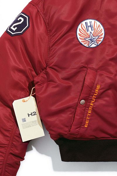 H&M Reversible bomber jacket