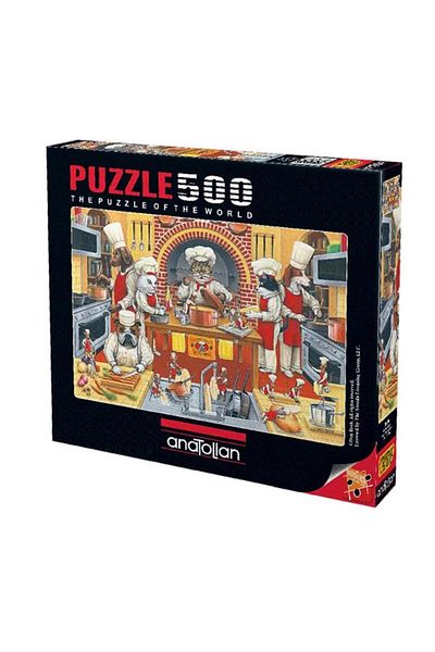 Anatolian Puzzle 500 Piece Puzzle / Chef Kool Kat - Code: 3586