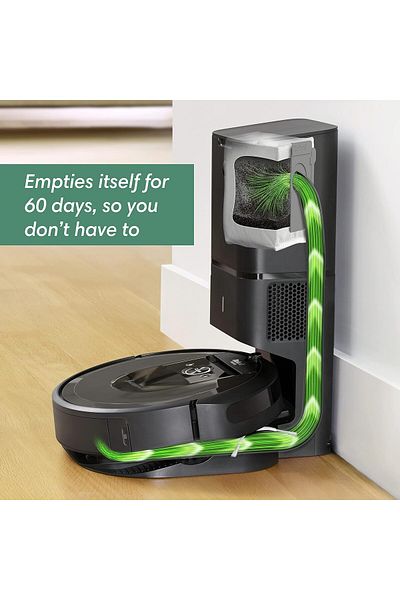 iRobot Roomba i7+ (7550) Robot Vacuum with Automatic Dirt Disposal