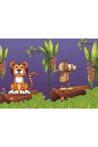 Art Puzzle Forest Friends 2-Piece 12 24 Piece Puzzle
