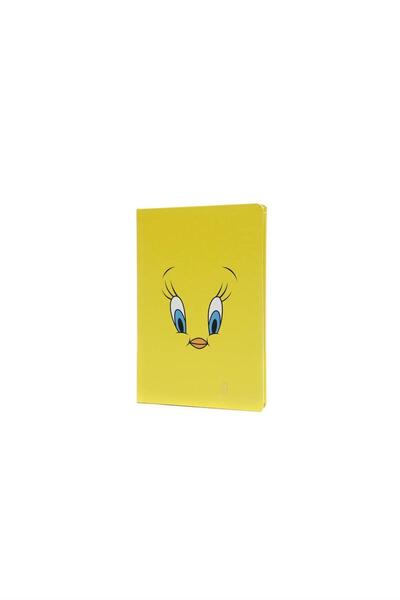 Mabbels Tweety Sert Kapak Ciltli Kareli 96 Yaprak Defter