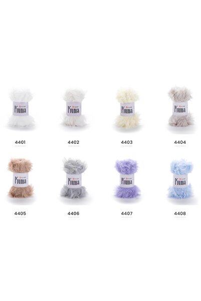 Yarnart PIUMA Blue Blue Tricotat manual - 4415