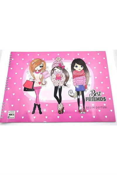 KESKİN COLOR Sharp Picture Notebook Spr.25*35 15yp Best Friends