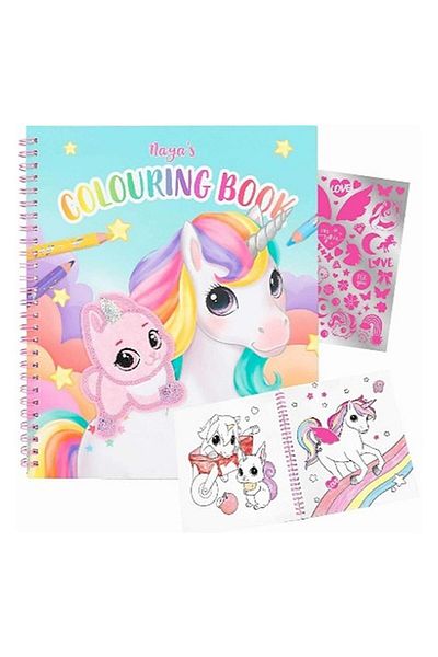 Top Model Ylvi Coloring Book With Unico