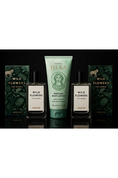 Angie Wild Flowers 2 Adet 100ml EDP Kadın Parfün ve Losyon