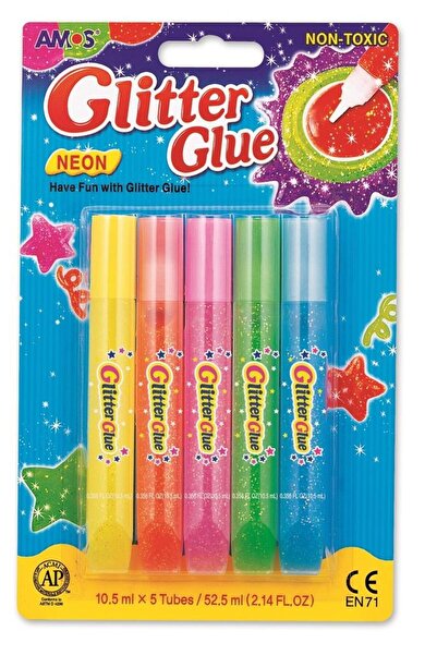 Amos Glitter Glue-Neon/Gne10b5