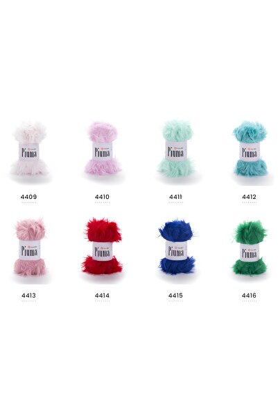 Yarnart PIUMA Pink-4413 Νήματα Πλεκτομηχανής Χειρός