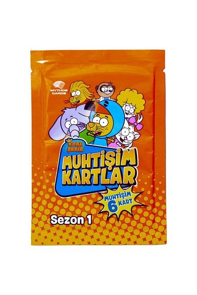 Mythos Cards Kral Şakir Magnificent Cards - Season 1 - Pack of 6 Cards