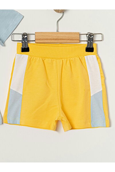 YUSALİ SET PANTALONI SCURT BĂIEȚI CU IMPRIMARE AUTOBUS