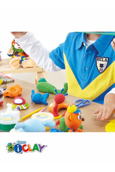 Amos Jumping Play Dough - 4 Colors (Proje Dough)