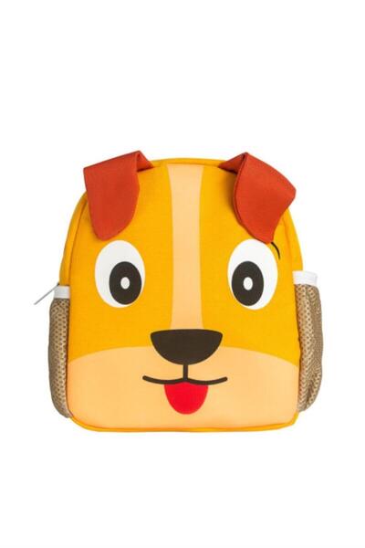 Zuzubags Unisex Sarı Köpek Baskılı Kreş Çantası (1-4 YAŞ)