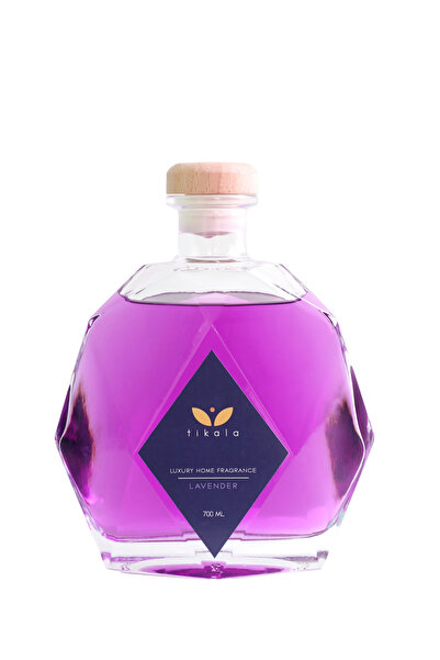 tikala Bambu Çubuklu Kristal Oda Kokusu Lavanta 700 ML - Home Fragrance 700 ML Lavender