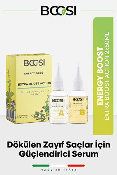 BCOSI Energy Boost Strengthening Serum for Falling Weak Hair 2X50Ml
