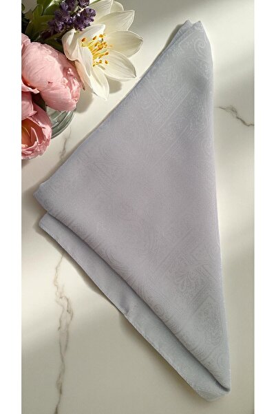 Lavena scarfs Ethnic Monogram Sapphire Shawl