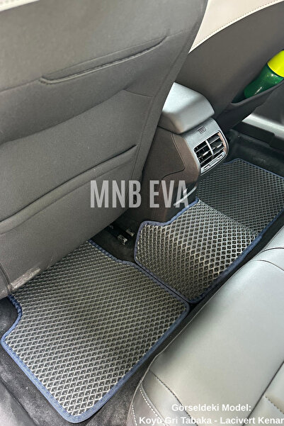 MNB EVA Citroen C4x Benzinli 2023-2025 Eva Oto Paspas ve Bagaj Havuzu Seti Metal Topukluklu Logolu