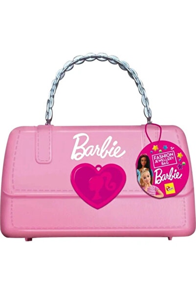 Sunman Barbie Kolye Bileklik Yapma Takı Çantası Hobi Seti 3 Yaş