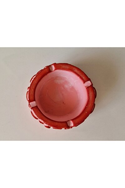 morlalem m 8,5cm Red Ashtray Cappadocia Urgup Göreme Ortahisar Rock Houses Fairy Chimneys