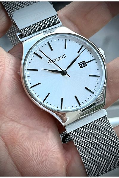 Ferrucci Men's Watch Steel 3 Atm 2 Years Warranty Bracelet