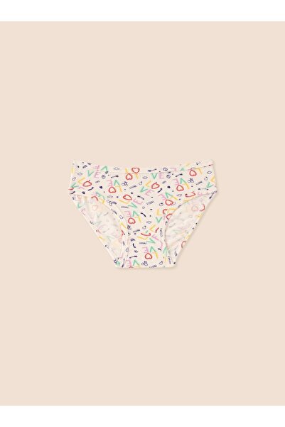 natuline Chiloți din Lycra din bumbac organic pentru fete Pachet 6 Love Emp. 5815-6