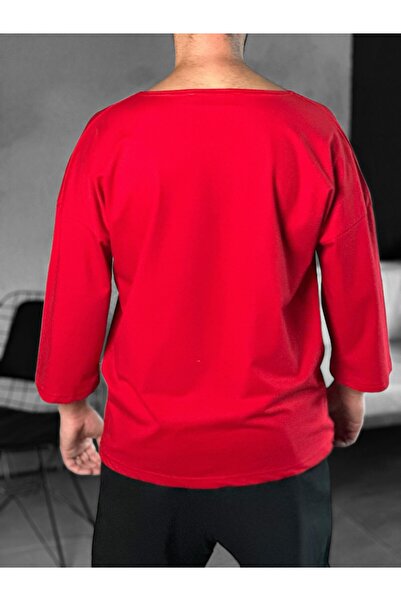 COCOPELLI Fakir Sleeve Red Bohemian T-Shirt
