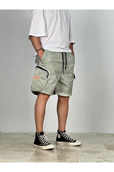 COCOPELLI Τζιν σορτς μέντας υψηλής ποιότητας