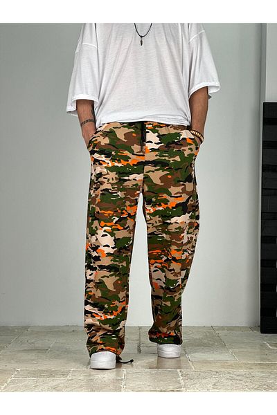 COCOPELLI Summer Camouflage Baggy Pants - Jogger