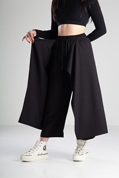 COCOPELLI سروال ساموراي بوي فريند ذو الأجنحة المزدوجة