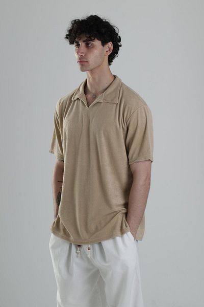 COCOPELLI Καλοκαιρινό Πετσέτα Μπεζ T-shirt