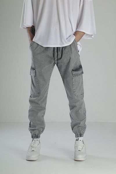 COCOPELLI Premium Quality Gray Jogger Pants
