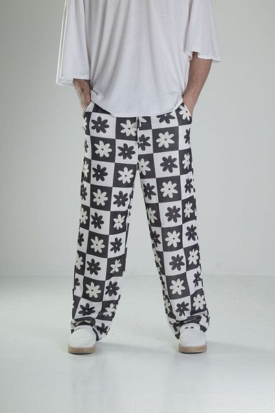 COCOPELLI Floral Patterned Baggy Trousers