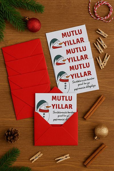 Emtory Home 15 Red Envelopes Happy Birthday Card - New Year's Gift - 9X7 Gift Packaging