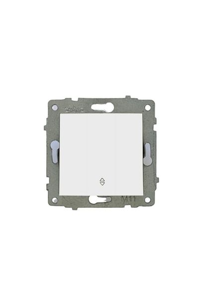 Tenda 10 Pieces White Vavien Switch Frame - Ovivo Excluded Grano